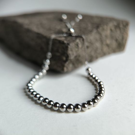 Серебряный браслет без камней Серебряный браслет без камней