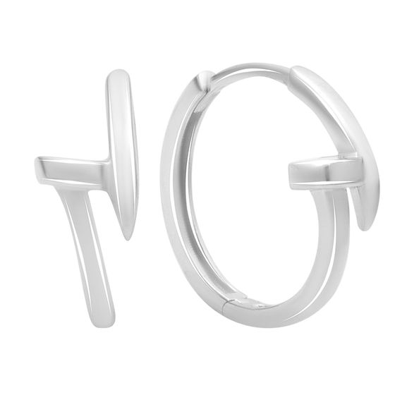 Золотые серьги без камней