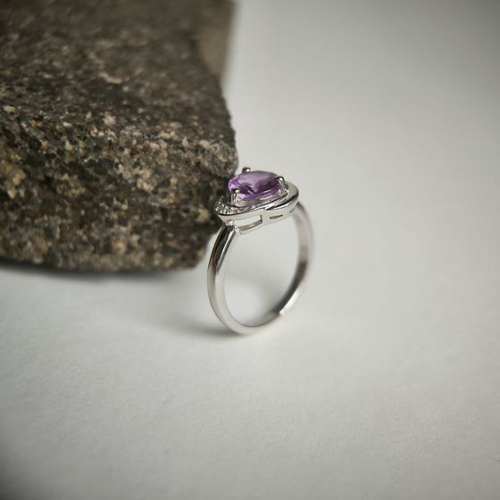 Серебряное кольцо с александритом 1.686ct