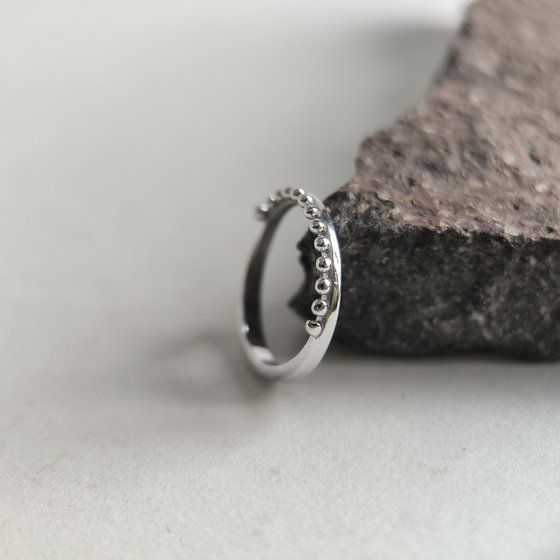 Серебряное кольцо без камней