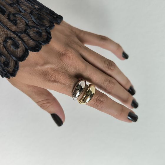 Серебряное кольцо без камней Серебряное кольцо без камней