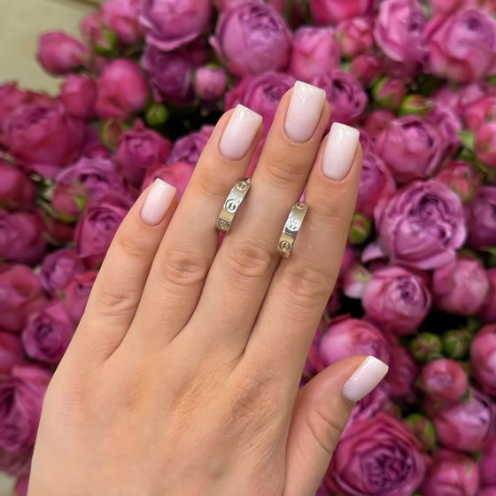 Серебряные серьги без камней