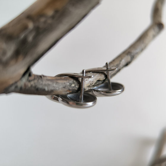 Серебряные серьги без камней