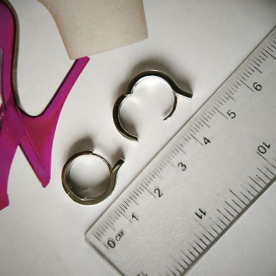 Серебряные серьги с фианитами Серебряные серьги с фианитами