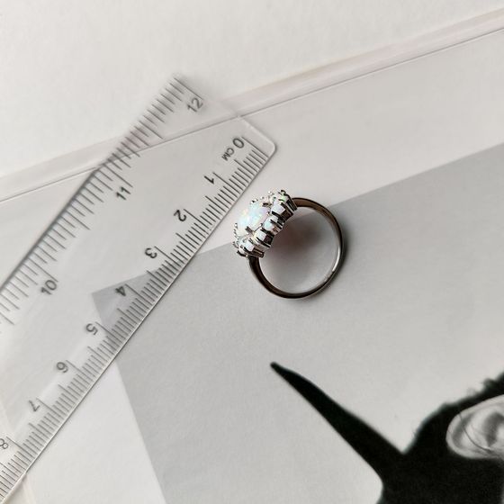 Серебряное кольцо с опалом 1.94ct