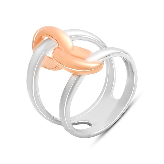 Серебряное кольцо без камней