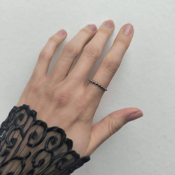 Серебряное кольцо без камней