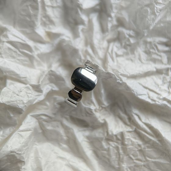 Серебряное кольцо без камней