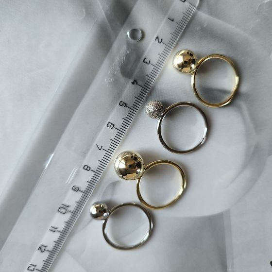 Серебряное кольцо с фианитами