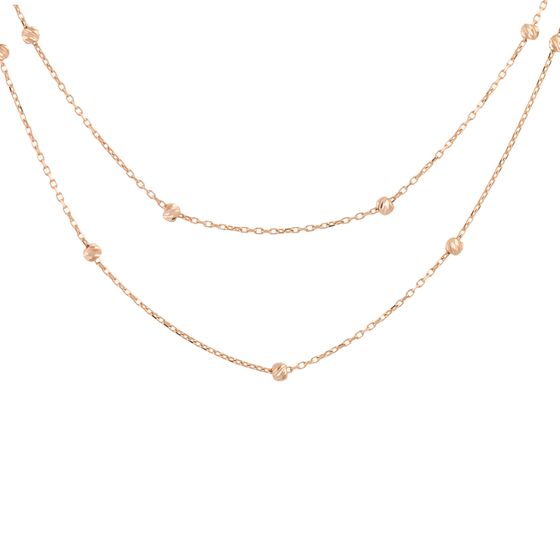 Золотое колье без камней