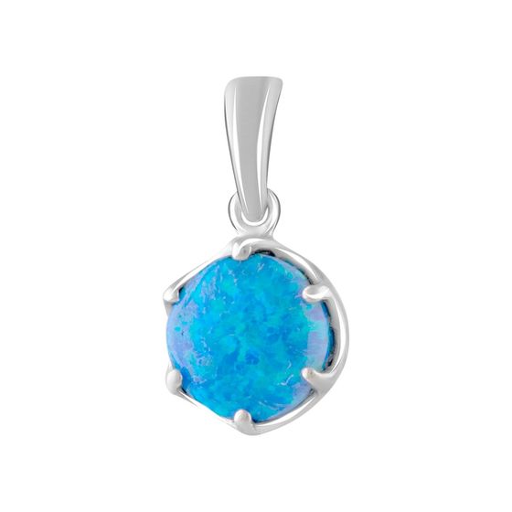 Серебряная подвеска с опалом 1.338ct