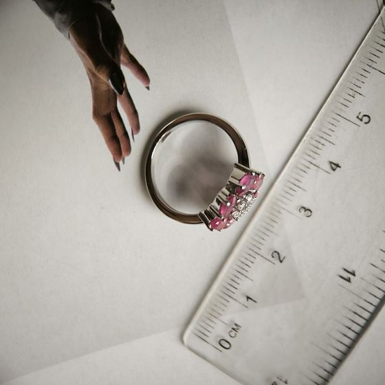 Серебряное кольцо с рубином 2.043ct