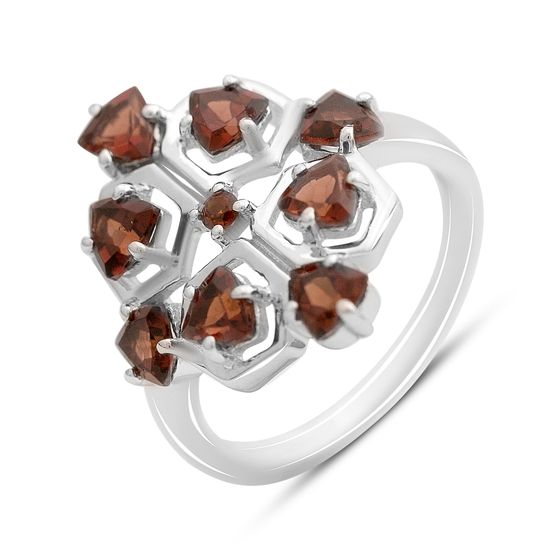 Серебряное кольцо с гранатом 2.325ct