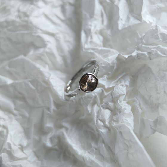 Серебряное кольцо с фианитами Серебряное кольцо с фианитами