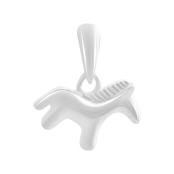 Серебряная подвеска без камней