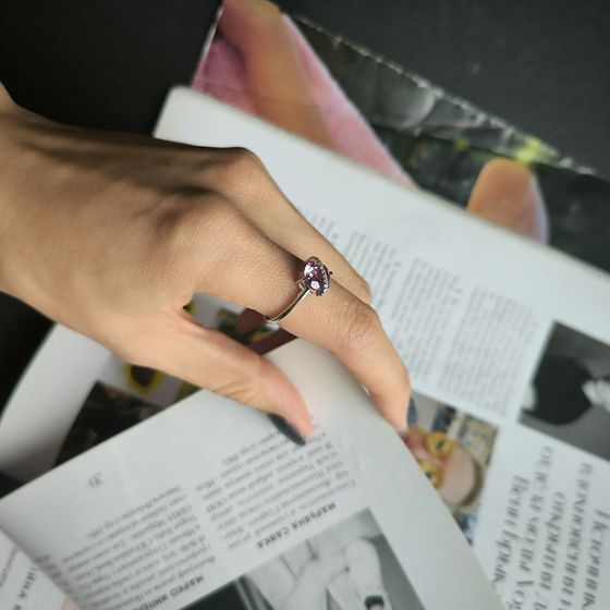 Серебряное кольцо с александритом 2.416ct