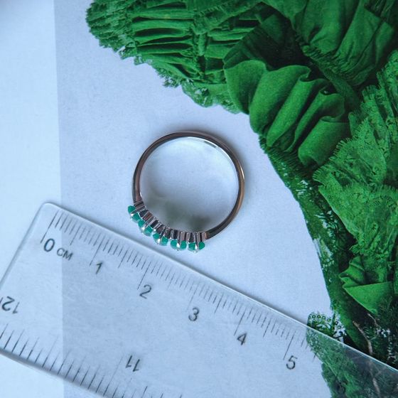 Серебряное кольцо с агатом 1.288ct