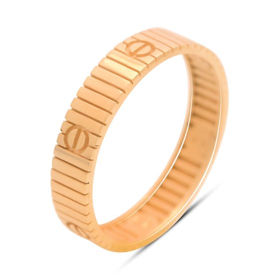 Золотое кольцо без камней