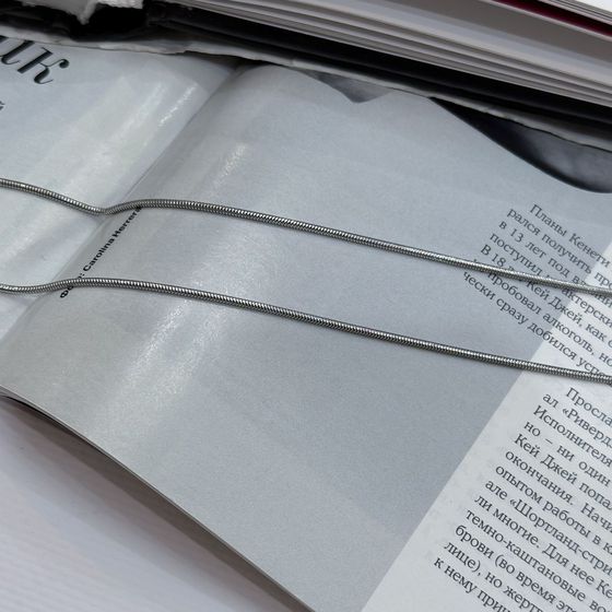 Серебряная цепочка без камней Серебряная цепочка без камней