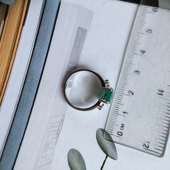 Серебряное кольцо с агатом 1.848ct