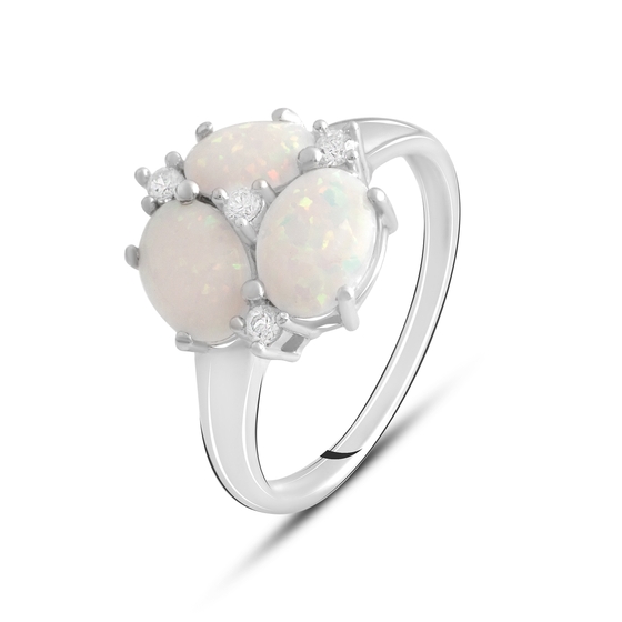 Серебряное кольцо с опалом 1.672ct