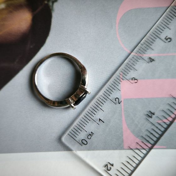 Серебряное кольцо с сапфиром 0.95ct