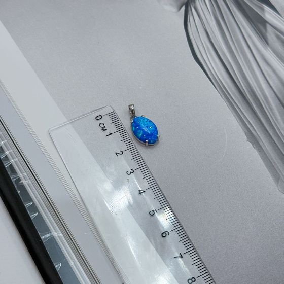 Серебряная подвеска с опалом 2.144ct