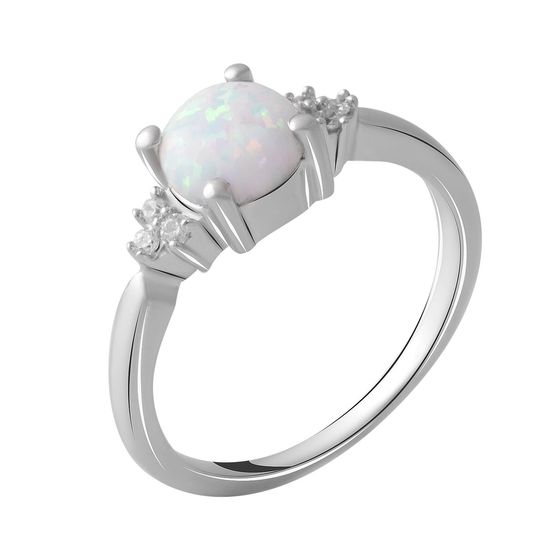 Серебряное кольцо с опалом 0.694ct