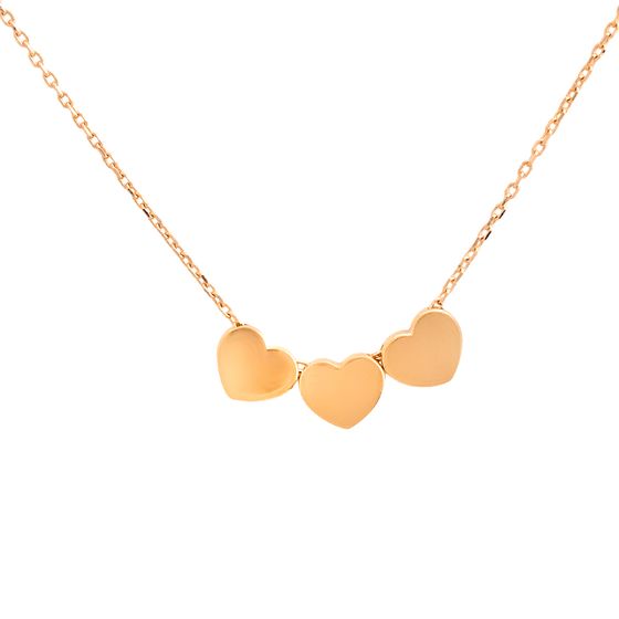 Золотое колье без камней