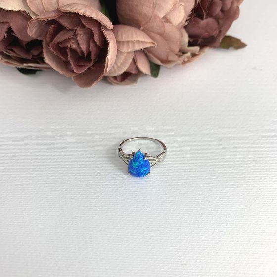 Серебряное кольцо с опалом 1.373ct