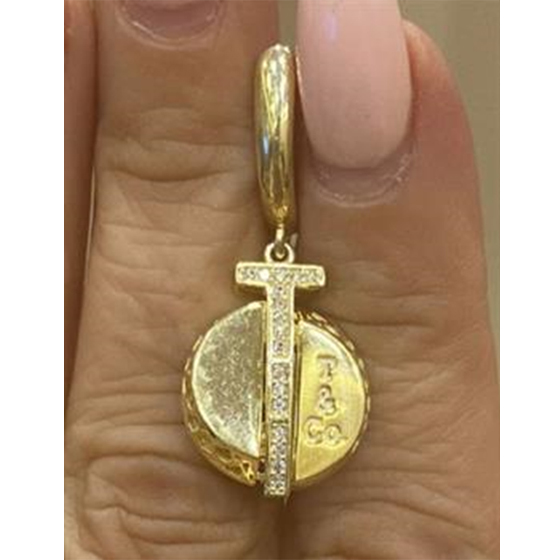 Серебряные серьги с фианитами 0.34ct Серебряные серьги с фианитами 0.34ct