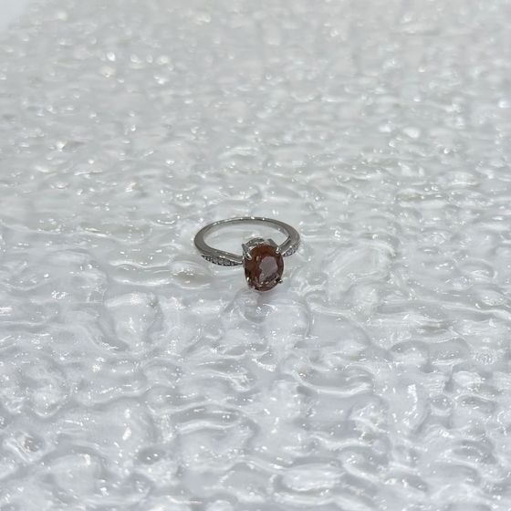 Серебряное кольцо с султанитом 2.54ct