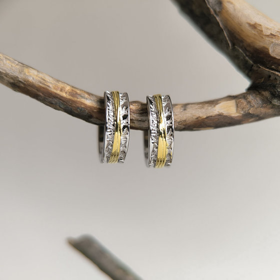 Серебряные серьги без камней