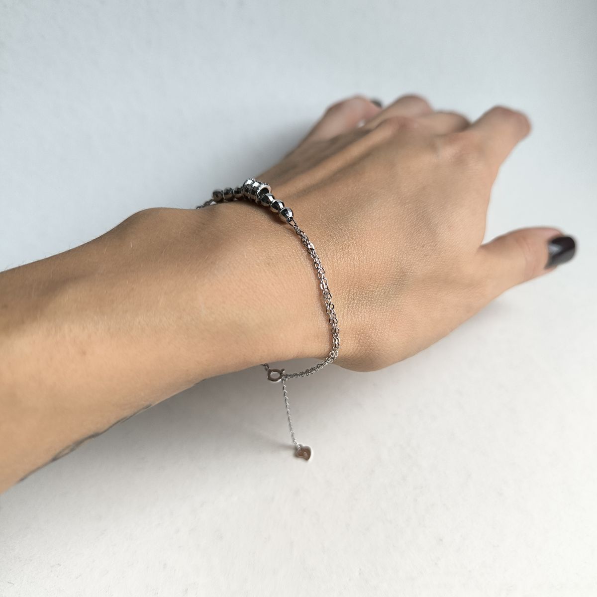 Серебряный браслет без камней