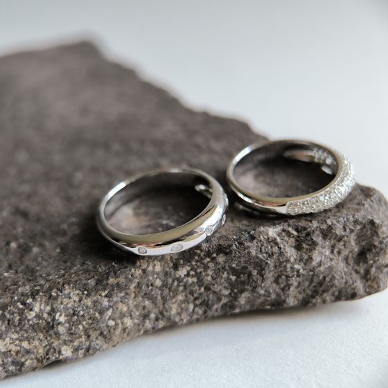 Серебряное кольцо с фианитами