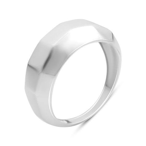 Серебряное кольцо без камней
