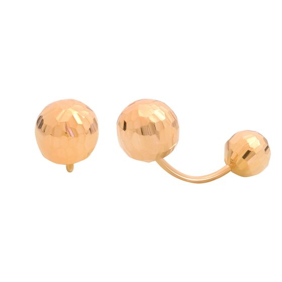 Золотые серьги без камней