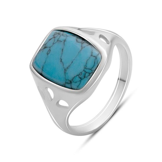 Серебряное кольцо с бирюзой
