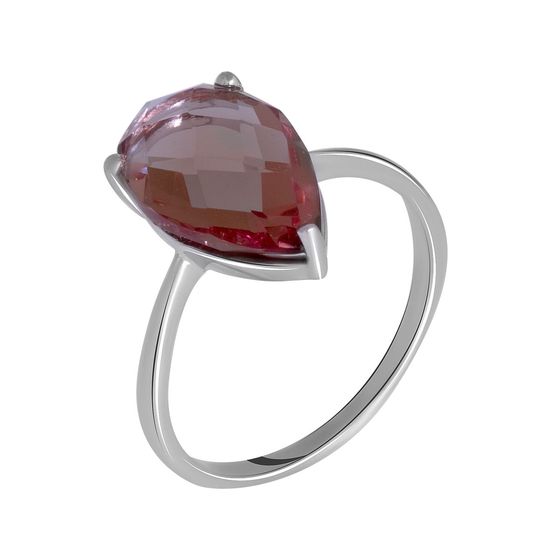 Серебряное кольцо с султанитом 4.47ct