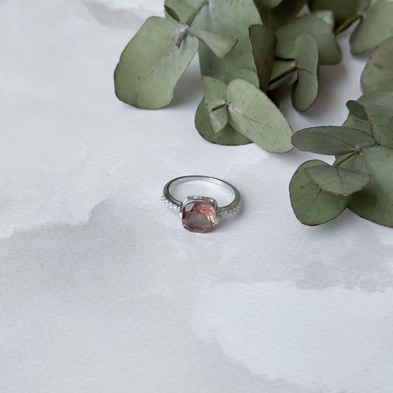Серебряное кольцо с султанитом