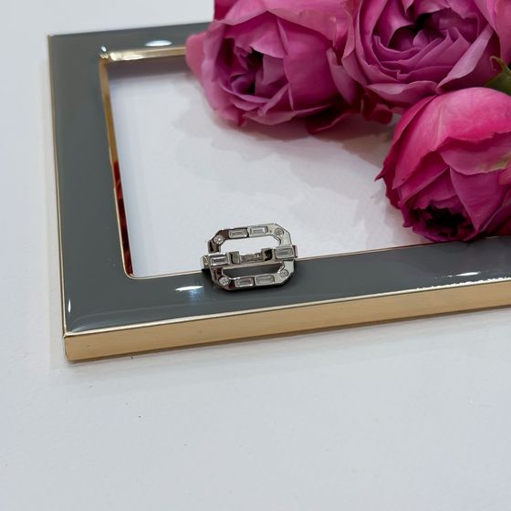 Серебряное кольцо с фианитами