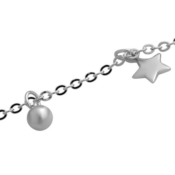 Серебряный браслет без камней