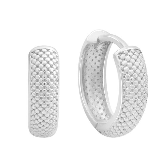 Серебряные серьги без камней