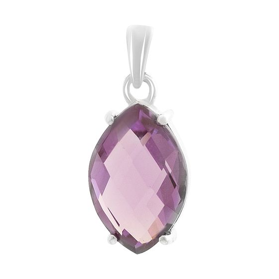 Серебряная подвеска с александритом 7ct