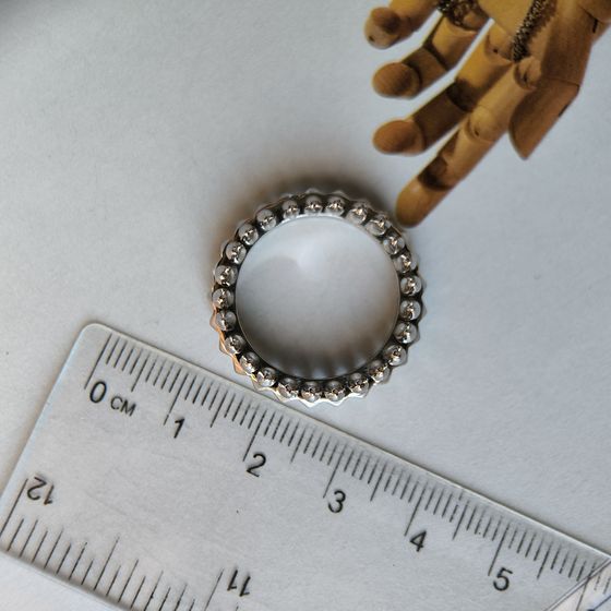 Серебряное кольцо без камней