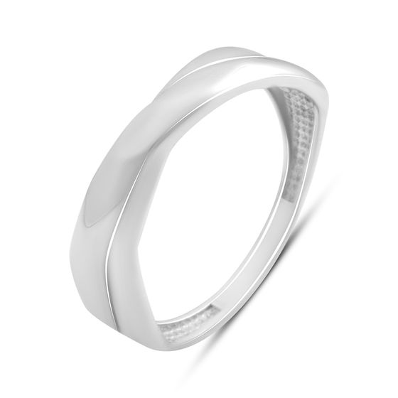 Серебряное кольцо без камней