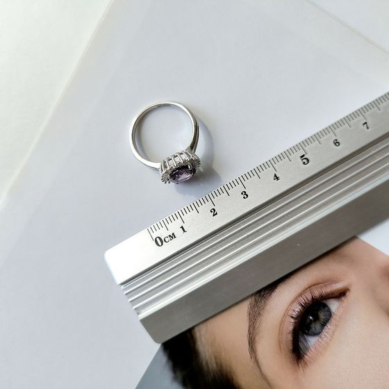 Серебряное кольцо с аметистом Серебряное кольцо с аметистом