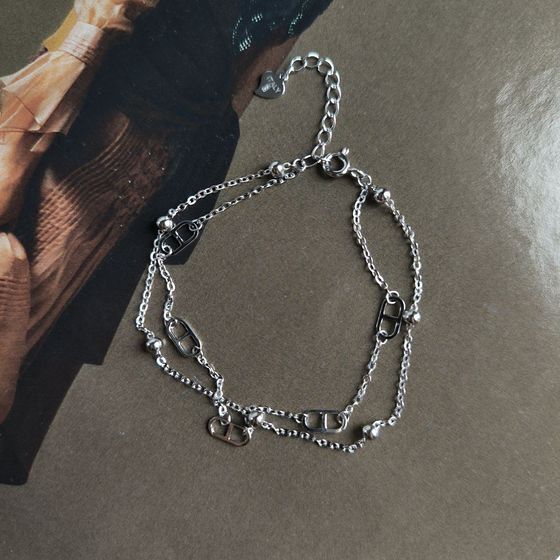 Серебряный браслет без камней