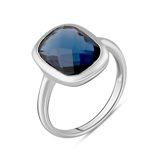 Серебряное кольцо с танзанитом nano 5.45ct