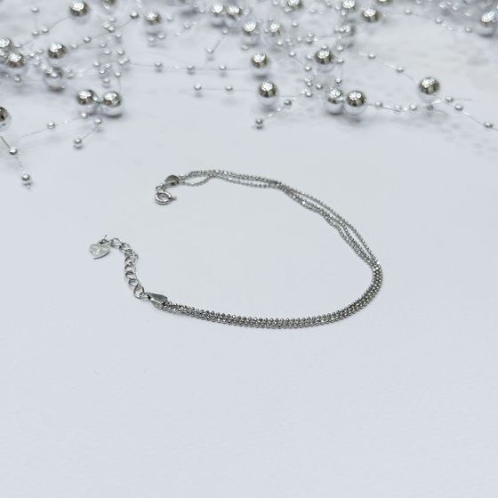 Серебряный браслет без камней